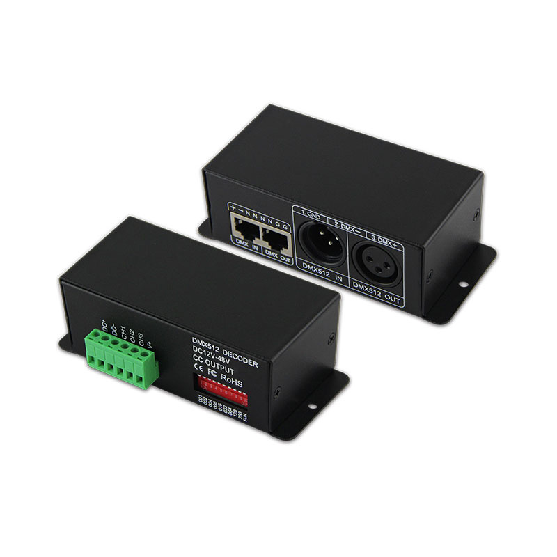 DC12V-48V DMX512 Constant Current Decoder BC-809 DC12V-48V DMX512 Constant Current Decoder BC-809
